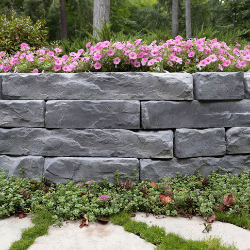 Ledge with Flowers